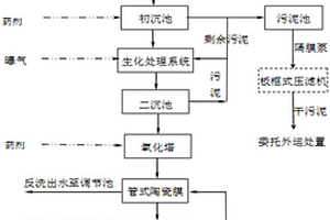 用于印染废水反渗透处理达到回用标准的系统