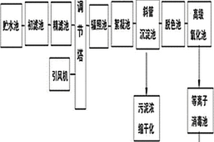 造纸废水的深度处理装置