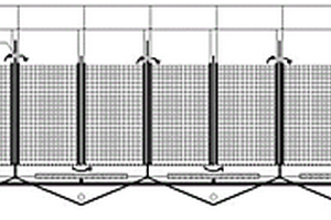 用于废水治理的多段异相三维电化学反应装置