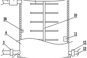 废气碱洗喷淋反应塔用废水回收装置