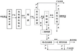 高盐废水的资源化处理装置与处理方法