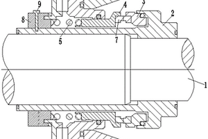 废水处理水泵的轴密封装置