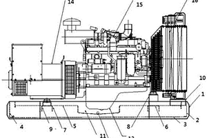 改进型柴油发电机组底盘