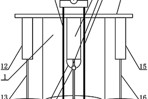 用于净化的废水旋转搅拌装置