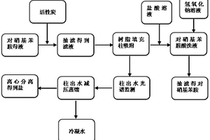 基于吸收光谱综合治理硝基苯胺废水的方法