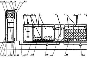 同步生物反硝化反硫化及自养生物脱氮处理制药废水的装置