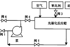 偏二甲肼废水的光催化氧化处理方法