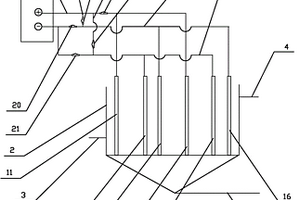 自动除垢的电解氧化废水处理装置
