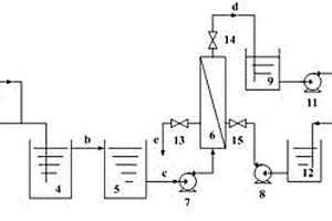 双膜法深度处理柠檬酸废水的装置
