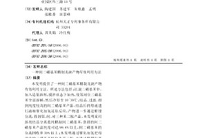 间二硝基苯精制及副产物有效利用方法