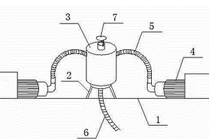 HDPE管材定型冷却系统的水气分离装置