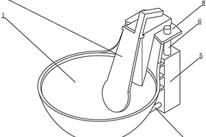 自动排水的畜牧饮水碗