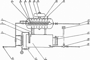 蓄热式锅炉蒸汽凝水器