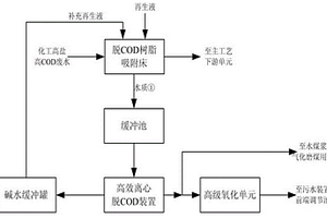 高浓盐水COD脱除系统