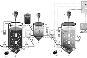 分段进水短程硝化-厌氧氨氧化组合同步处理污水与污泥的装置与方法