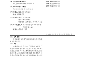 用于通过分别分离气体和固体来处理工艺用水的装置及方法