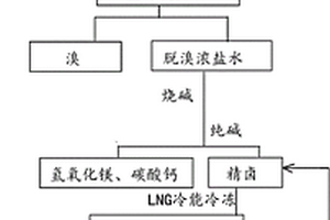 LNG冷能海水淡化及浓盐水综合利用工艺