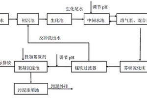 制革生化尾水的处理工艺