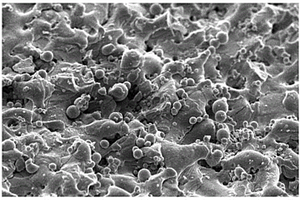 掺锡锑的亚氧化钛中间层微孔二氧化钌电极的制备方法