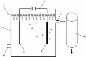 用于电化学处理重金属污水的装置