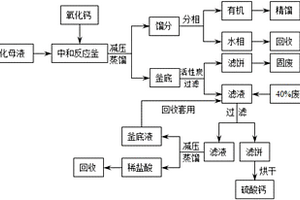 吡啶光氯化母液的后处理方法