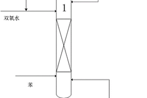 催化蒸馏生产苯酚和/或苯二酚的方法