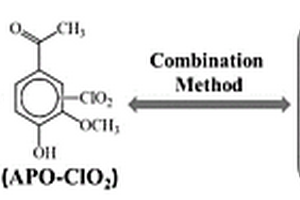 二氧化氯漂白反应过程中生成的中间体及其生成方法