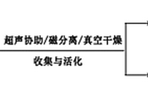 吸附Cr(VI)后的磁性高分子材料的综合利用方法