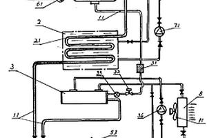 废液残热回收再制高温液的系统装置