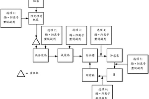 使用酶和阳离子型促凝剂组合物的造纸方法和系统