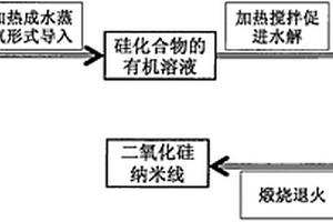 二氧化硅纳米线的制备方法