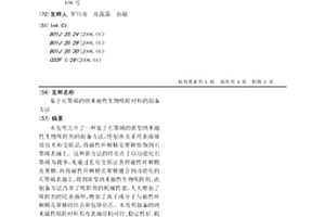 基于石墨烯的纳米磁性生物吸附材料的制备方法