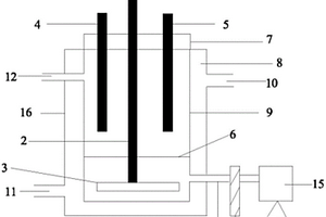 可调极板间距的回流恒温电催化反应装置