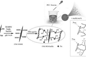 铁基复合材料的制备方法及其对砷的去除应用