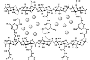 三聚氰胺修饰的磁性壳聚糖、制备方法及其应用