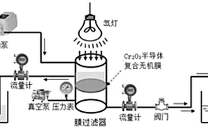 Cr<Sub>2</Sub>O<Sub>3</Sub>半导体复合无机膜的制备方法及应用