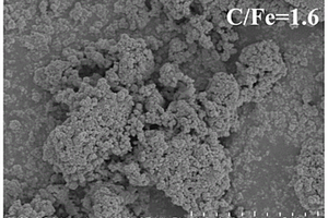 溶解性黑炭-铁氧化物共沉淀类芬顿催化剂的制备及其催化降解诺氟沙星应用