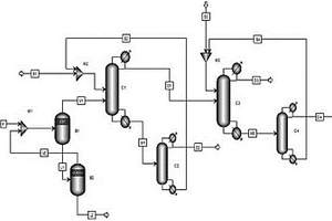 分离丁酮、乙酸乙酯与异丙醇水溶液的装置及方法
