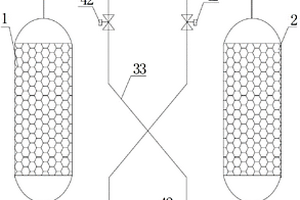 离子交换树脂交替串联使用工艺及其装置