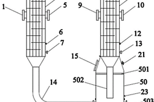 一体式降膜蒸发分离器