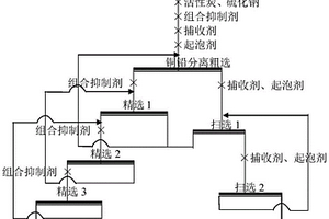 铜铅分离抑制剂及其制备方法和应用