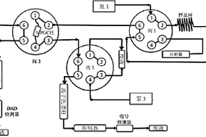 二维体系同时测定无机阴离子和苯胺类化合物的方法