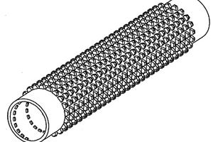 余热回收用螺旋折流板支撑双面强化管管束换热器