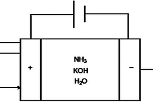 氨电解制氢用于煤液化的系统