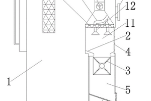 用于加热炉废渣收集机构