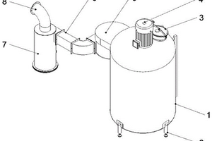 污水罐中废气处理的装置