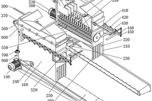 建筑施工用具有分离结构的建筑固体残渣输送装置