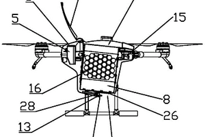 兼容药袋药箱固体颗粒的多功能植保无人机