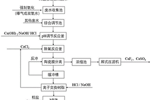 高盐含硫含氟废水处理工艺