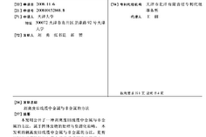 剥离废旧线缆中金属与非金属的方法